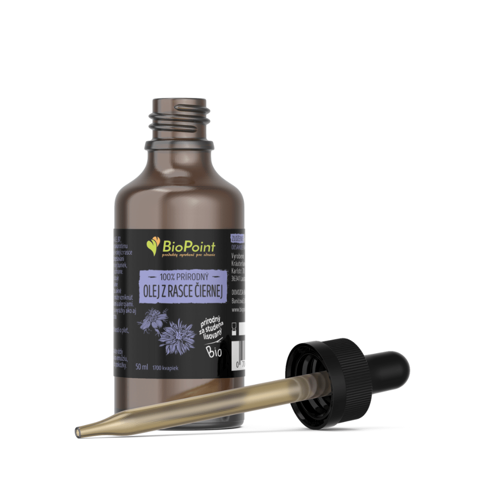 BIO kozmetický olej z čiernej rasce (50 ml)